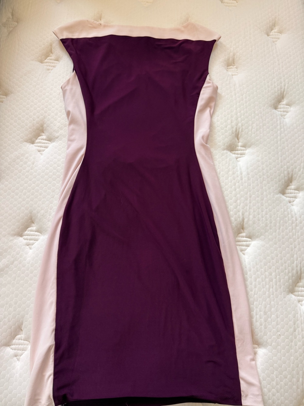 Lauren Ralph Lauren Purple Chemise with Light Pink Panels - Picture 4 of 7